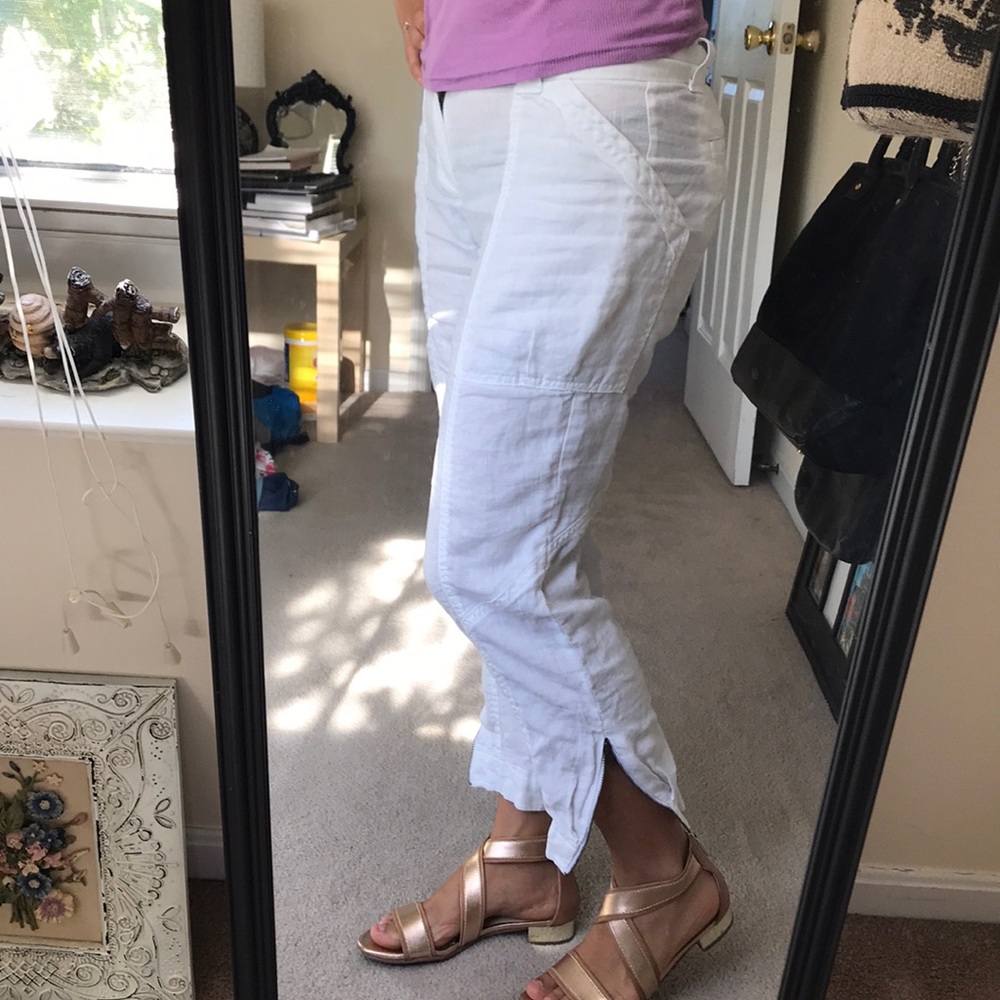 Buy2get1 fee. Calvin Klein Linen ankle pants